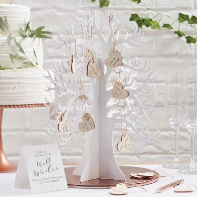 arbre a voeux livre d'or mariage